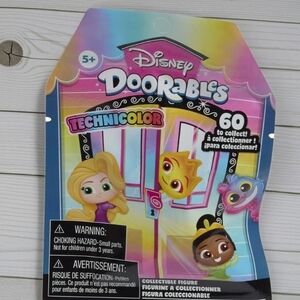 3- Disney Doorables Surprise Technicolor Single Bag Takeover Collectible Figure